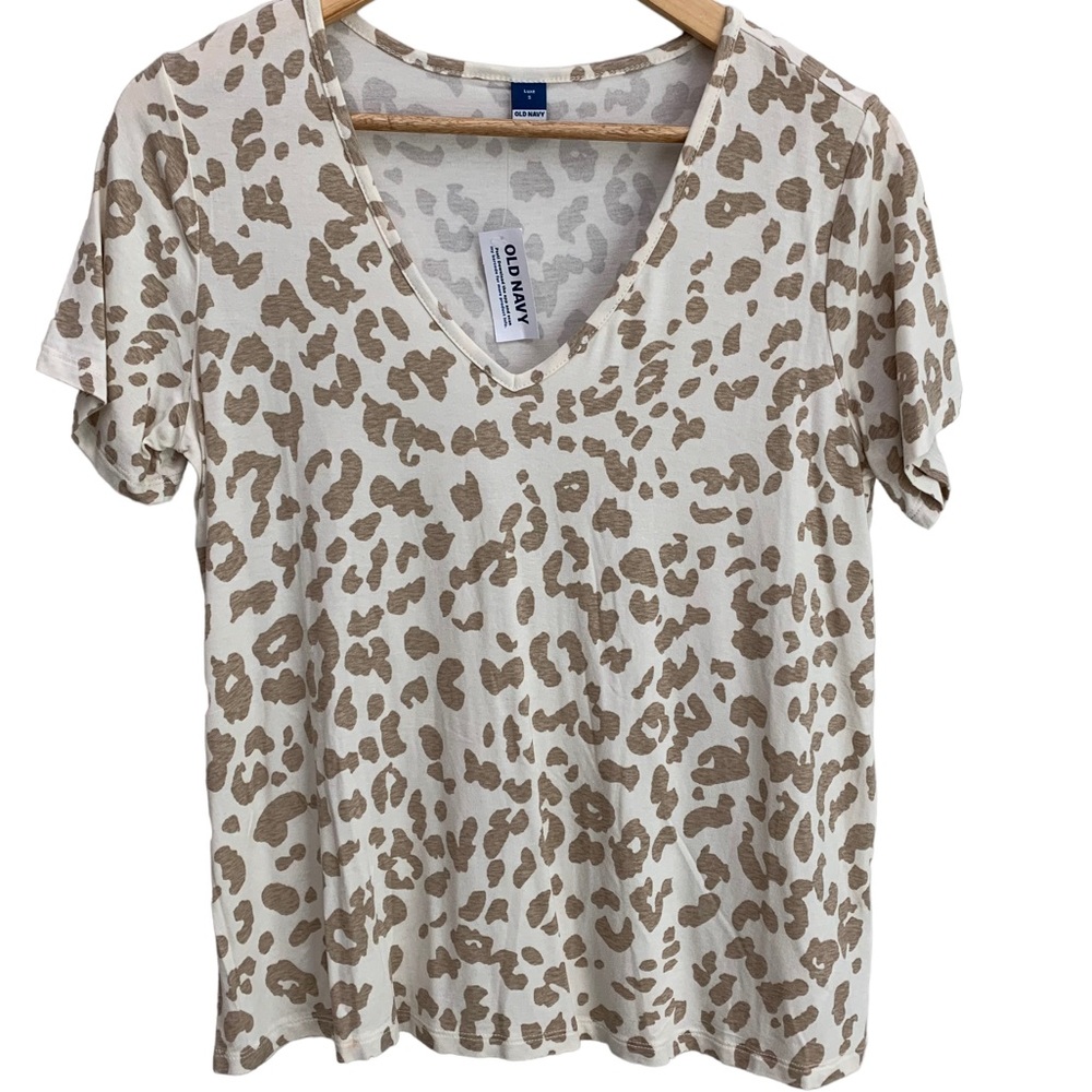 Soft Old Navy Luxe Animal Print Top